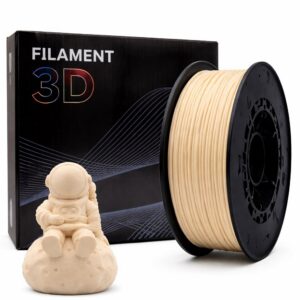 Filamento de Impressão 3D PLA 1,75mm 500g (Madeira Acacia) - FILAMENT 3D