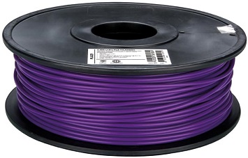 Filamento PLA 3mm - Roxo - 1 Kg (IMPRESSORAS K8200, K8400 e K8600) - VELLEMAN