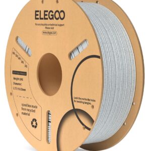 Filamento de Impressão 3D PLA 1,75mm 1Kg Cor Especial (M?rmore) - ELEGOO