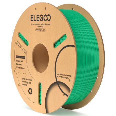 Filamento de Impressão 3D PLA 1,75mm 1Kg (Verde Oceano) - ELEGOO