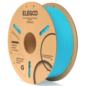 Filamento de Impressão 3D PLA 1,75mm 1Kg (Azul Céu) - ELEGOO