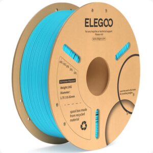 Filamento de Impress?o 3D PLA+ 1,75mm 1Kg (Azul C?u) - ELEGOO