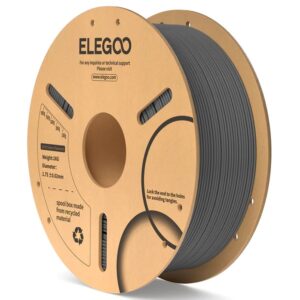 Filamento de Impressão 3D PLA 1,75mm 1Kg (Cinzento Espacial) - ELEGOO