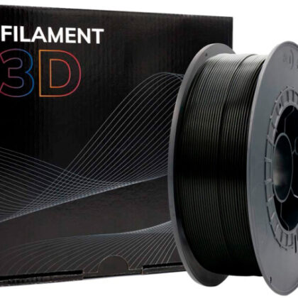 Filamento de Impressão 3D PLA 1,75mm 2,50Kg (Preto) - FILAMENT 3D