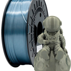 Filamento de Impress?o 3D PLA SILK 1,75mm 1Kg (Prateado) - FILAMENT 3D