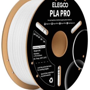 Filamento de Impress?o 3D PLA PRO 1,75mm 1Kg (Branco) - ELEGOO