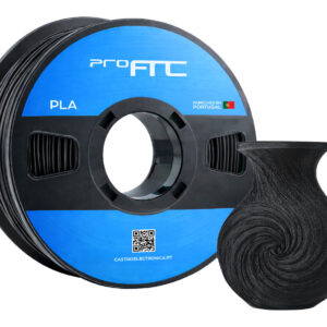 Filamento de Impressão 3D PLA 1,75mm 1Kg (Preto) - ProFTC