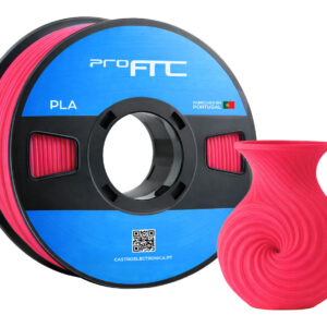 Filamento de Impress?o 3D PLA 1,75mm 1Kg (Rosa Neon Intenso) - ProFTC