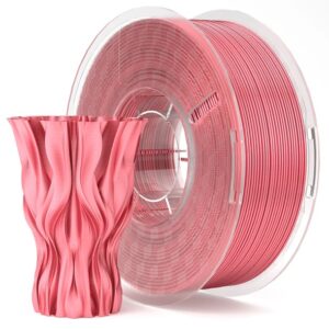 Filamento de Impressão 3D PLA SILK 1,75mm 1Kg (Rosa Coral) - ELEGOO