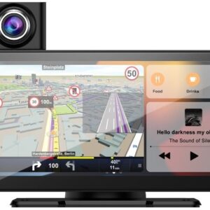 Estação Multimédia CarPlay Ecrã Tátil 8,9 IPS s/ Fios Android Auto c/ Câmara 360º + Traseira - WELL