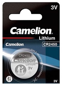 Pilha de Lithium 3V CR2450 - CAMELION