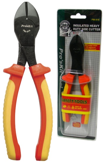 Alicate de Corte Diagonal Profissional 200mm (Blister) - Proskit