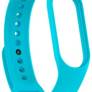 Pulseira Silicone Compat?vel c/ Xiaomi Mi Band 7 (Azul Turquesa)