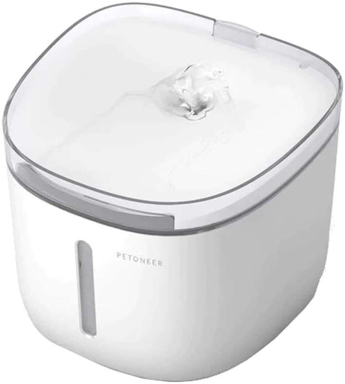 Fonte de Água Fresco Mini Plus (Branco) - PETONEER