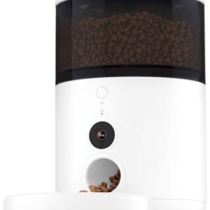 Dispensador Inteligente de Comida NutriVue p/ Animais de Estimação c/ Câmara - PETONEER
