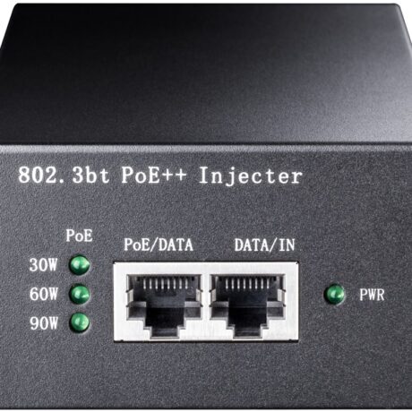 Injetor PoE++ POE400 56VDC 90W Gigabit (Preto) - CUDY