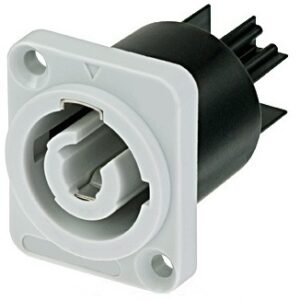 Base Powercon Out 3 Pinos (t/ NEUTRIK)