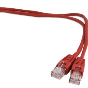 Cabo de Rede RJ45 Cat5e UTP Vermelho (50cm) - GEMBIRD