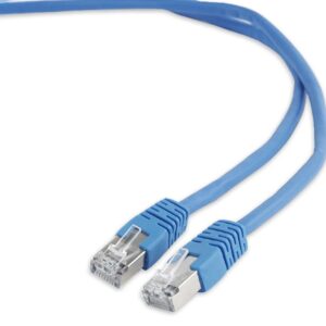 Cabo de Rede RJ45 FTP CAT6 Azul (2 mts) - GEMBIRD