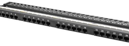 Painel de Conexões 19 0.5U Cat.6 (Preto) - LANBERG