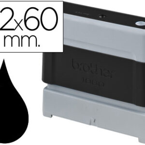 Carimbo PR-2260-B 22x60 mm (Preto) - BROTHER