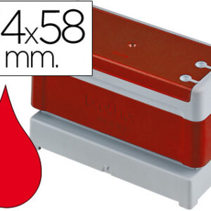 Carimbo PR-3458-R 34x58 mm (Vermelho) - BROTHER