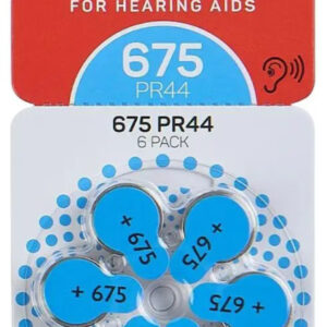 Pilha PR44 (675) p/ Aparelhos Auditivos - MAXELL