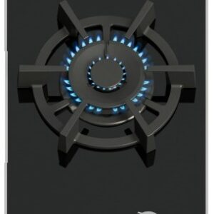 Placa a G?s Serie 8 PRA3A6I10 1 Zona 6000W (Preto) - BOSCH