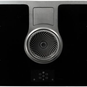 Placa de Indu??o NikolaTesla BL/F/83 4 Zonas 7400W c/ Exaustor - ELICA