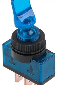 Interruptor Alavanca Luminoso ON-OFF Azul