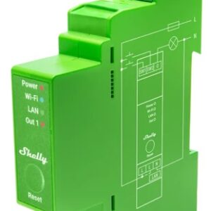 M?dulo Controlador Dimmer Inteligente p/ Calha DIN 1 Canal 200W - Shelly Pro Dimmer 1PM