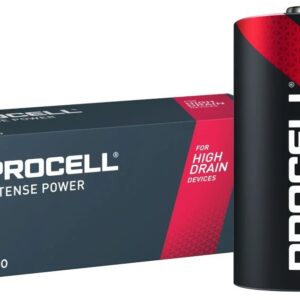 Emb. 10x Pilhas Industriais Alcalinas 1,5V D / LR20 - PROCELL by DURACELL Intense Power PX1300