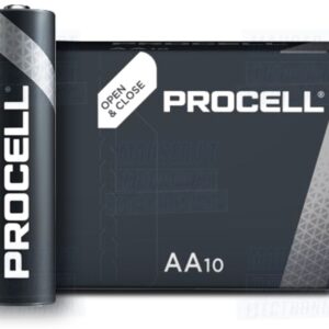 Emb. 10x Pilhas Industriais Alcalinas 1,5V LR6 AA - PROCELL by DURACELL Constant PC1500