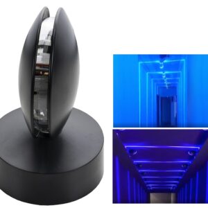 Projector LED Linha de Luz 9W Azul 960Lm - Preto