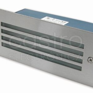 Projector Encastrar Muro/Chão Aluminio c/ Proteção LED 5W Branco F. 6000K 500Lm IP65
