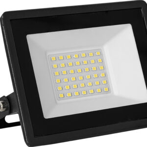 Projector LED IP65 220VAC Branco F. 6000K 30W 2400Lm
