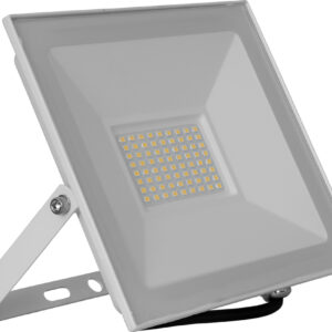 Projector LED SLIM IP65 220VAC Branco 4000K 50W 3500Lm (Branco)