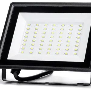Projector LED Slim IP66 220VAC Branco F. 6000K 50W 4300Lm