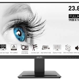 Monitor Pro IPS 23.8 MP243X Full HD (Preto) - MSI