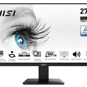 Monitor Pro IPS LED 27 MP273A Full HD (Preto) - MSI