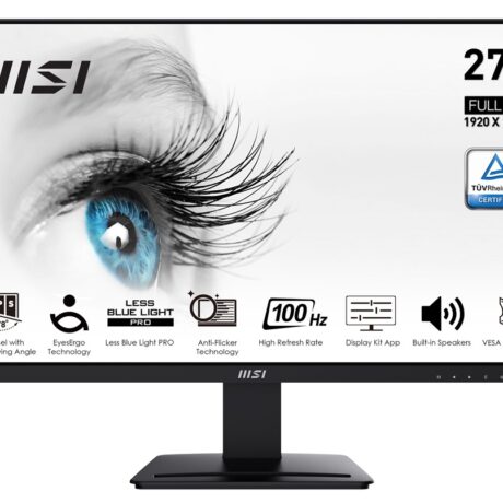 Monitor Pro IPS LED 27 MP273A Full HD (Preto) - MSI