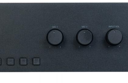 Amplificador PA Linha 100V / 4ohm 60W RMS USB/MP3/FM - FONESTAR