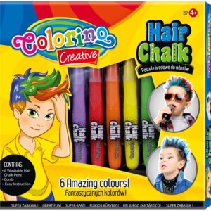 Giz de Cabelo Rapaz 6 Peças