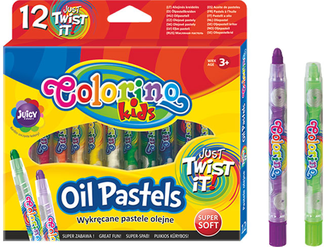 Pastel Óleo 12 Cores - COLORINO