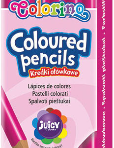 Pack 12 Lápis Cor Colorino Rosa - COLORINO