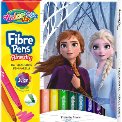 Caixa 12 Marcadores Cónicos Colorino Disney Frozen II - COLORINO