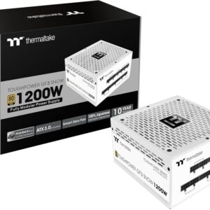 Fonte de Alimentação Toughpower GF3 1200W 80 Plus Gold Modular (Branco) - THERMALTAKE