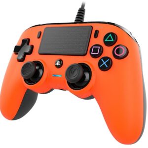 Comando p/ PS4 Cristal Laranja - NACON