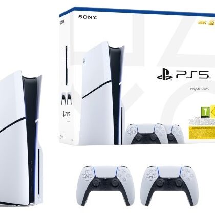 Consola PLAYSTATION PS5 Slim + 2 Comandos 1TB (Edição Standard) - SONY
