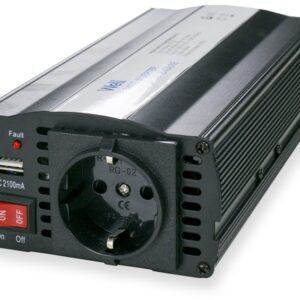 Conversor 24V - 220V 600W c/ USB - WELL